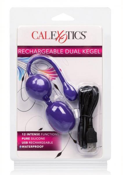 Rechargeable Dual Kegel Purple 12 Intense Functions  Sex Toy Product