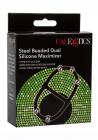 Steel Beaded Dual Silicone Maximizer Sex Toy Product