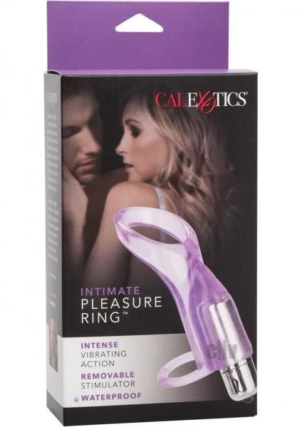 Intimate Pleasure Ring Vibrating Purple Enhancer Sex Toy Product