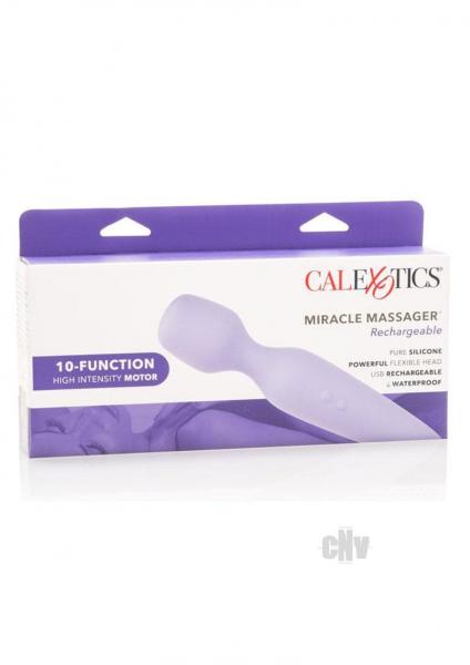 Miracle Massager Rechargeable 10 Functions Purple Sex Toy Product