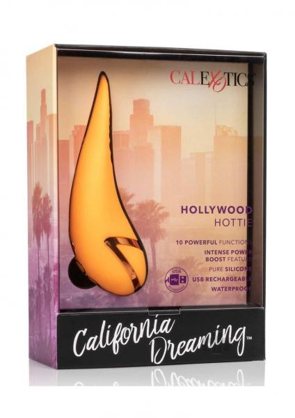 California Dreaming Hollywood Hottie Orange Vibrator Sex Toy Product