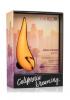 California Dreaming Hollywood Hottie Orange Vibrator Sex Toy Product Image 3