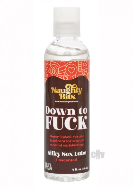 Naughty Bits Down To F*ck Sex Lube Bulk Sex Toy Product