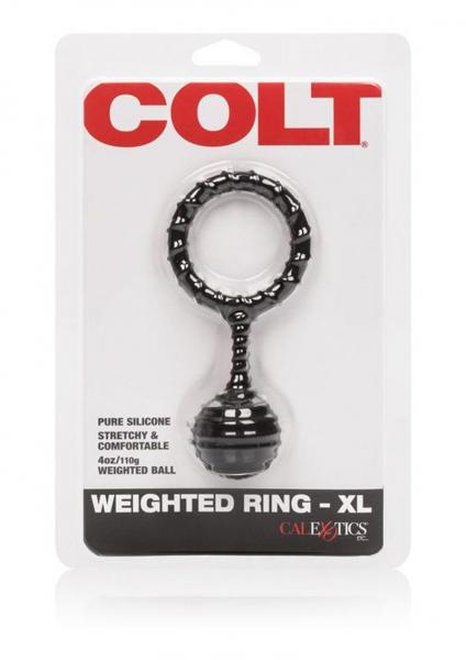 Colt Weighted Ring XL Black  Sex Toy Product