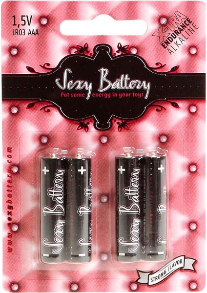 Sexy Battery AAA/LR3 4 Pack Sex Toy Product