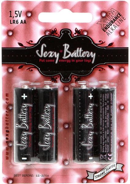 Sexy Battery AA/LR6 4 Pack Sex Toy Product