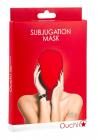 Ouch Subjugation Mask Red Sex Toy Product