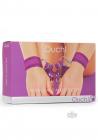Ouch Velcro Hand/leg Cuffs Purple Sex Toy Product
