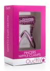 Ouch Pincers Nipple Clamps Pink Sex Toy Product