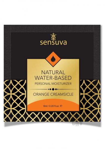 Natural Personal Orange Cream Foil 6ml Sex Toy Product