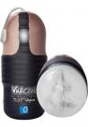 Vulcan + Vibration Tight Vagina Clear Stroker Sex Toy Product