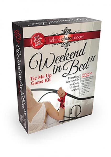 Weekend In Bed All Tied Up Game Kit   Sex Toy Product