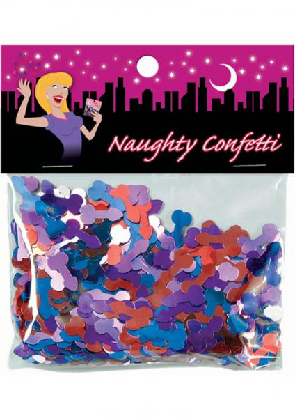 Naughty Confetti Penis Assorted Colors Sex Toy Product