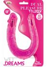 Wet Dreams Dual Pleasure Magenta Dong Sex Toy Product
