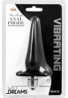 Go Deep Vibrating Anal Probe Black Sex Toy Product