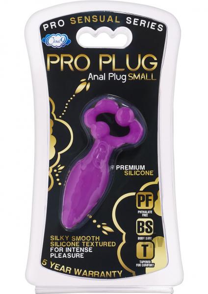 Cloud 9 Silicone Pro Plug Small Purple Sex Toy Product