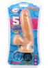 Cloud 9 5 inches Dildo with Cock Rings Beige Sex Toy Product Image 3