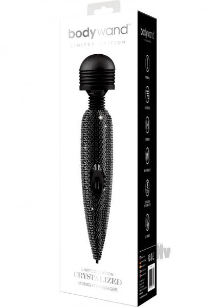 Bodywand Midnight Black Diamond Massager Sex Toy Product