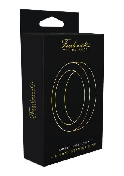 Frederick's of Hollywood Silicone Stamina Ring Black Sex Toy Product