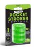 Zolo Original Pocket Stroker Green Sex Toy Product Image 2