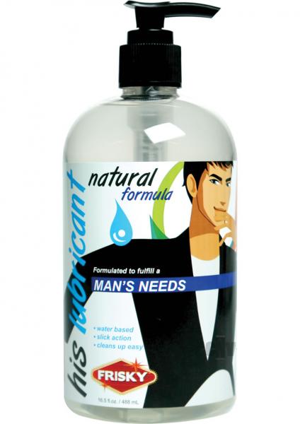 Natural Personal Lubricant 16oz - Men Sex Toy Product