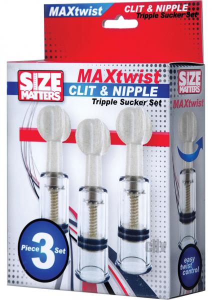 Max Twist Triplets Nipple And Clit Suckers	 Sex Toy Product