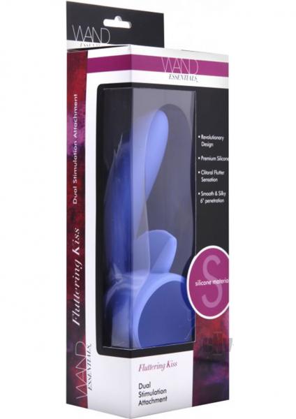 Flutttering Kiss Dual Attachment Purple Sex Toy Product