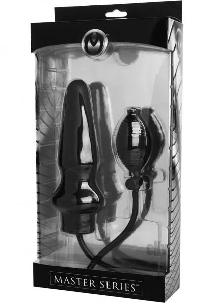 Expand XL Inflatable Anal Plug Black Sex Toy Product