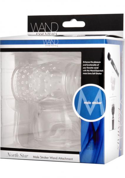 North Star Enhanced Sensation Male Stroker Wand Attachment Sex Toy Product