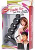 Double Fun Cock Ring Double Penetration Vibe Black Sex Toy Product Image 3