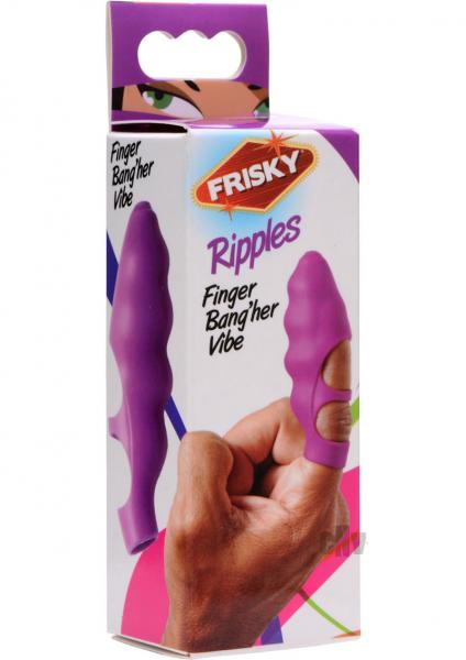 Ripples Finger Bang Her Vibe Purple Sex Toy Product