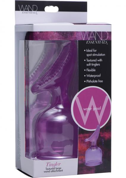 Wand Ess Tingler Textured Lg Attach Sex Toy Product