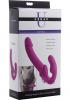 Strap U Vibe Strapless Strap-On Silicone Dildo Pink Sex Toy Product Image 2
