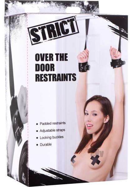 Deluxe Over The Door Restraint System Black Sex Toy Product