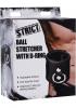 Strict Ball Stretcher with D-Ring Black 2 inches Sex Toy Product Image 3