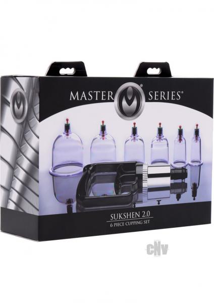 Sukshen 6 Piece Cupping Set With Acu-Points Sex Toy Product