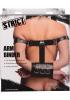 Arm Binder Biceps & Forearm Restraints Black Leather Sex Toy Product Image 3