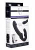 Evoke Super Charged Vibrating Strapless Strap On Black Sex Toy Product Image 3