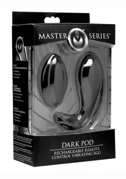 Dark Pod 10X Vibrating Egg Rechargeable Vibrating Egg Sex Toy Product