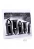 Expansion Anal Dilator Set Butt Plug Training Kit Black 5 Plug Plugs Sex Toy Product Image 3