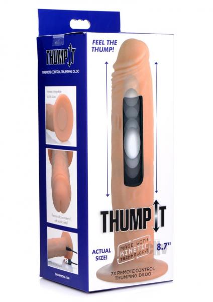 Thump It 7x Thumping Dildo 9 Sex Toy Product