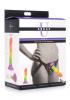 Proud Rainbow Silicone Dildo With Harness	 Sex Toy Product Image 2