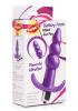 Frisky Bubbling Purple Ribbed Anal Plug Sex Toy Product Image 2