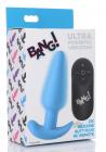 Bang 21x Vibe Butt Plug W/remote Blue Sex Toy Product