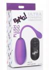 Bang 28x Plush Egg And Remote Purple Sex Toy Product