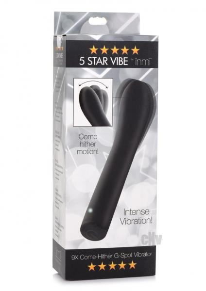 Inmi 5 Star Come Hither Black Sex Toy Product