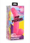 Pop Peckers Dildo W/balls 7.5 Pink Sex Toy Product