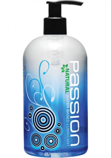 Passion Natural Water Based Lubricant 16oz Sex Toy Product