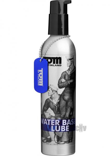 Tom Of Finland Water Based Lube 8oz Sex Toy Product