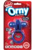 Orny Vibrating Ring Blue Stretchy C-Ring Sex Toy Product Image 3